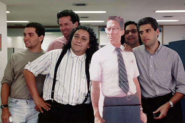 Rodolfo Sampaio, Bob Gueiros, Sérgio de Paula, Marcos Silveira e Helio Rosas