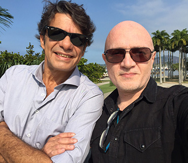 Arnaldo Cardoso Pires e Líbero Saporetti