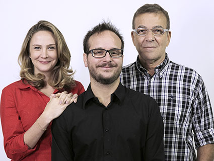 Daniela Tolomei - Gabriel Mellin - Sergio Cardoso