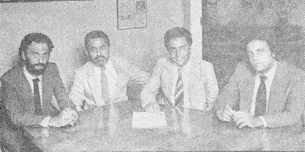 Paulo Vogel, Pedro Galvão, Paulo Giovanni e Maurício Nogueira