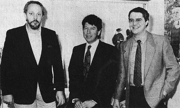 Roberto Bahiense, Valdir Siqueira e Alvair Teixeira