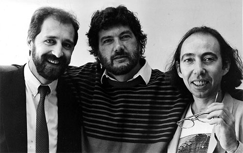 Toni Lourenço, Ivan Stoy e Ulisses Tavares