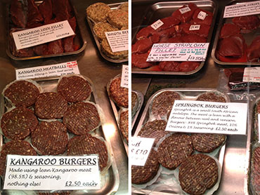 Borough Market - Kangaroo Burgers