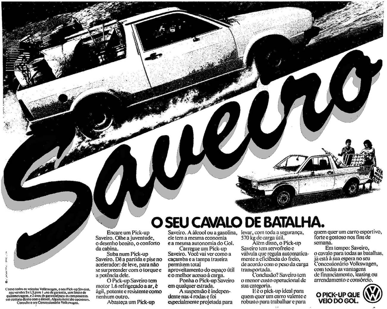 Almap para VW: Saveiro