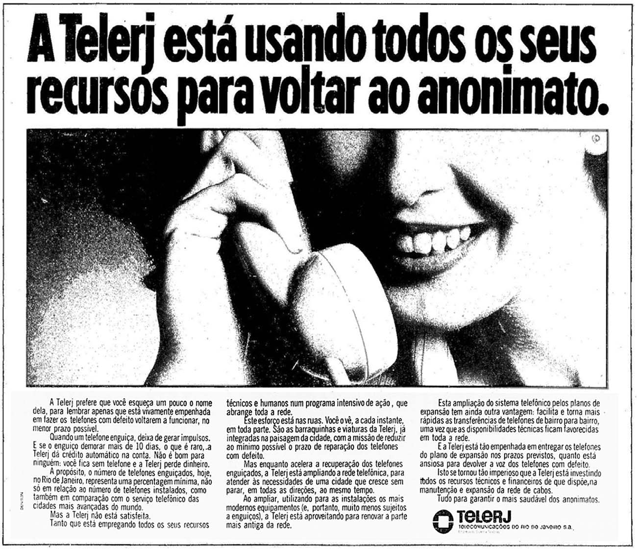 Denison para Telerj: "A Telerj está usando todos os seus recursos..."