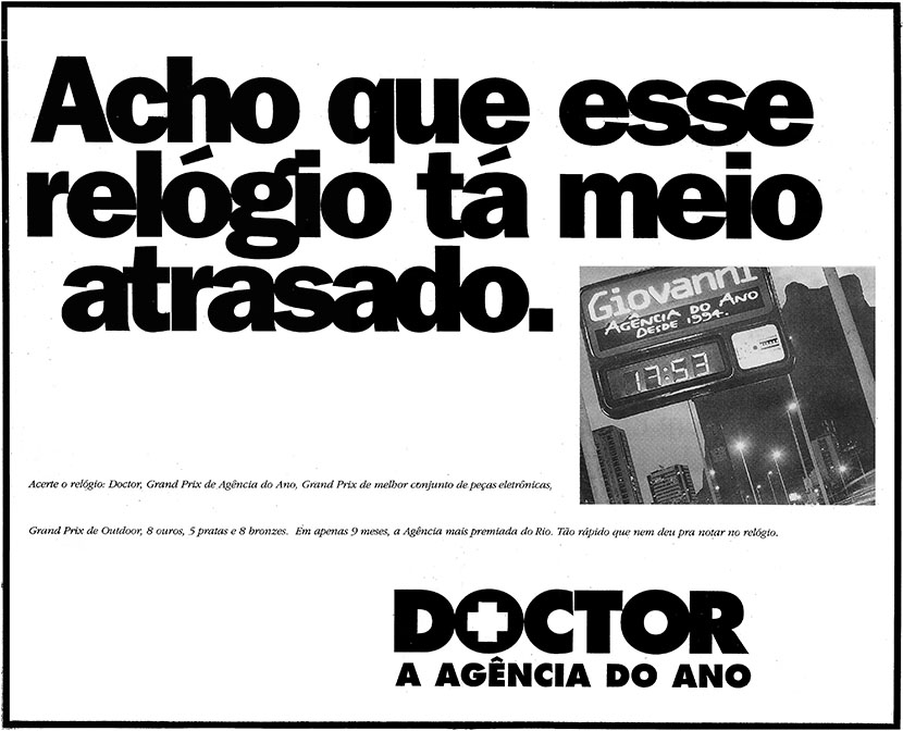 Doctor: Acho que esse relógio...