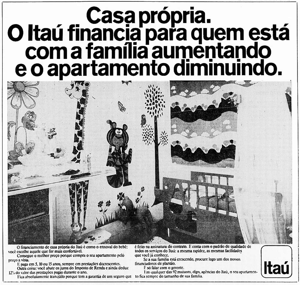 DPZ para Itaú: O Itaú financia..."