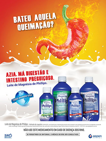 Fiore para Leite de Magnesia de Phillips