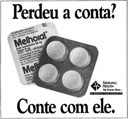 Giovanni para Sidney Ross / Melhoral: Conte com ele