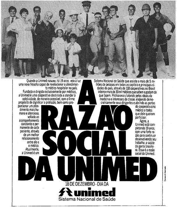 Giovanni para Unimed: A Razão Social da Unimed