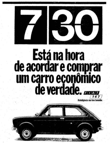 MPM para Fiat: 7:30