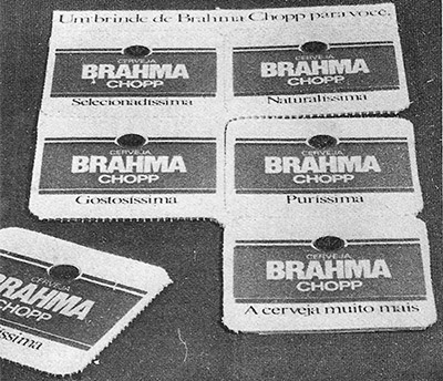 Salles para Brahma: Bolachas de chopp
