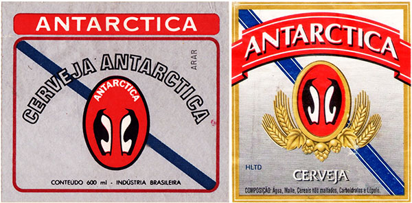 Rótulos da Cerveja Antarctica: Antes e Depois de 1992