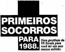 VS: Primeiros Socorros para 1988