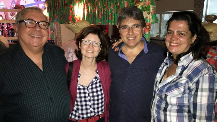 Fernando Faraco, Fátima Rendeiro, Renato Pereira e Myrna Louro