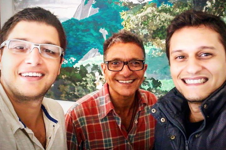 Romilton Viana, Antonio Jorge Alaby Pinheiro e João Faccioli. da Mídia1