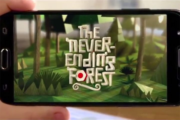 "The Never-Ending Forest App", da David SP para Faber-Castell