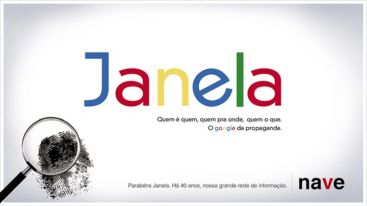 O criativo Sérgio de Paula está agora em Búzios mas, de lá, ele também está participando das comemoração dos 40 anos da Janela Publicitária com sua agência Nave.