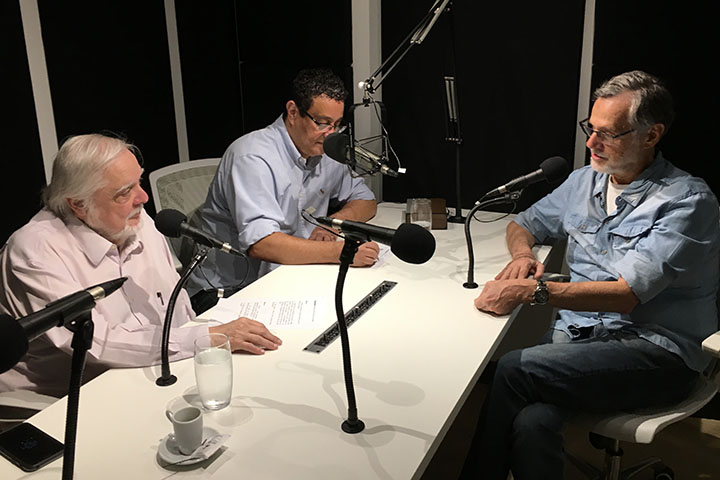 Lula Vieira, Alexandre Amorim e Marcio Ehrlich no Marketeria