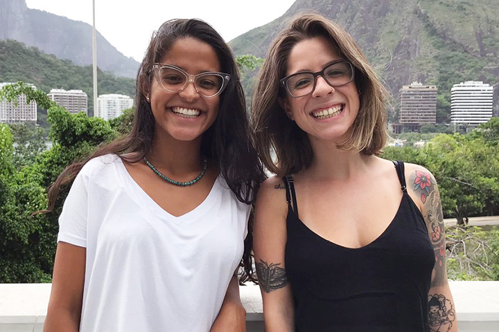 Bethânia Lima e Julianne Shtorache