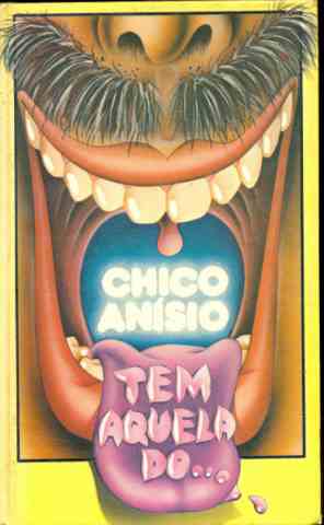 Ilustrador, Giordano fez capas de livro como esta, para "Tem aquela do...", de Chico Anysio.