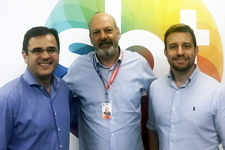 Marcelo Paiva, Mario Rigon e Pedro Duarte
