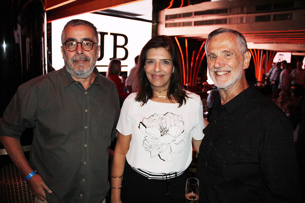 Carlos Negreiros, Renata Suter e Marcio Ehrlich