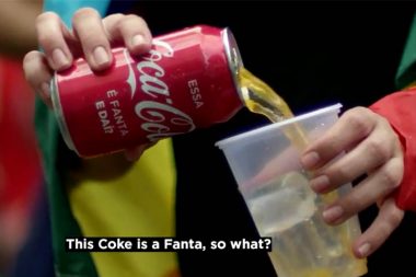 "Essa Coca é Fanta", da David para Coca-Cola