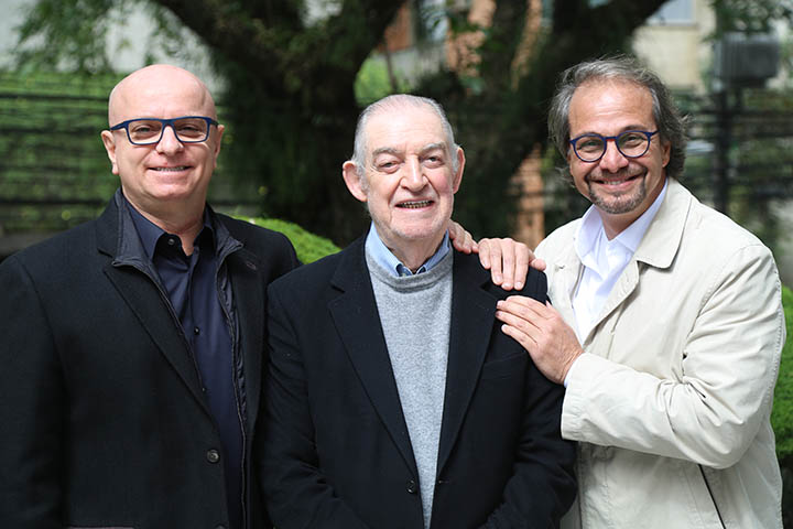 Mario D'Andrea, Decio Vomero e Alexandre Gibotti