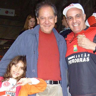 Gorodicht com Agnelo Pacheco, a quem representou no Rio.
