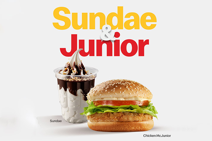 Sundae & Junior, da DPZ&T para o McDonald's