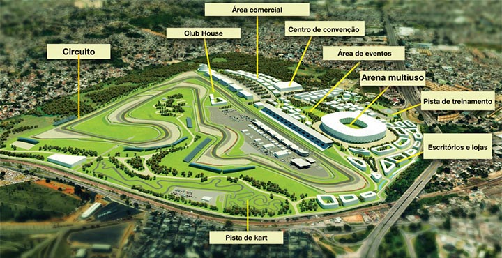 O projeto do novo autódromo de Deodoro, da Rio Motorpark