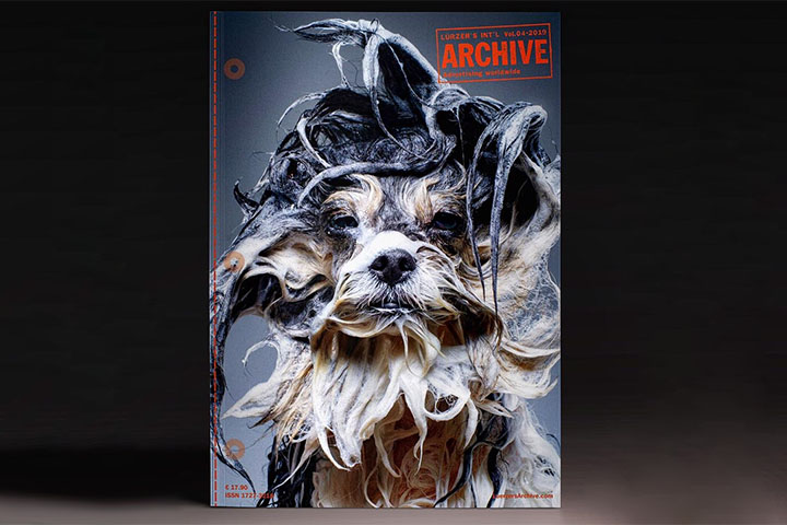 Anúncio da Propeg para Dr.Dog na capa do Archive