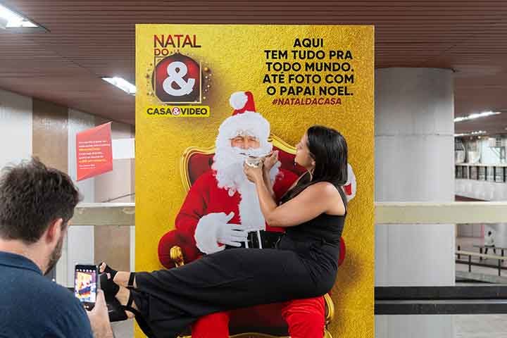 Papai Noel da Casa & Vídeo, pela Propeg Rio