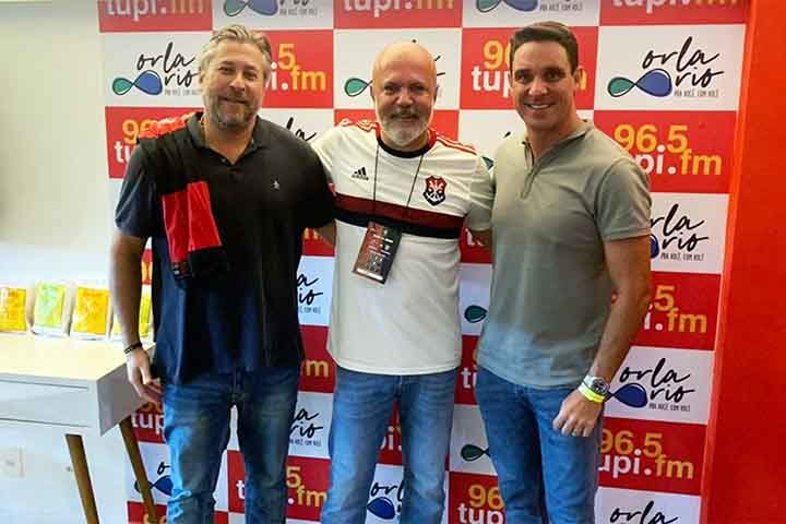 Guilherme Borges, Tuffy Habib e João Marcelo