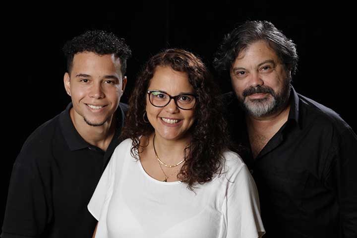 Lucas Farias, Karen Nascimento e Luiz Ozório - Wide