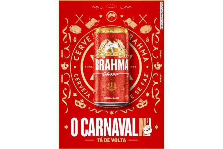 Brahma de volta ao Carnaval do Rio