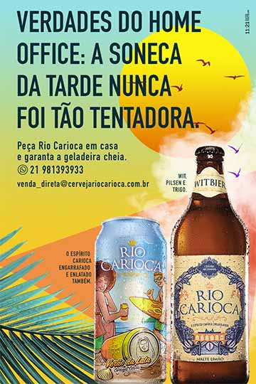 11:21 para Rio Carioca - Delivery