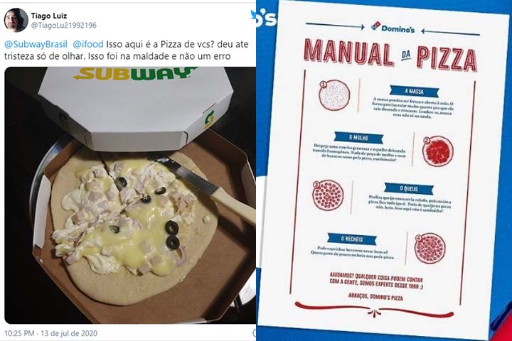 Subway e Domino's - O caso da pizza