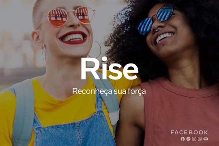 Rise, pelo Facebook