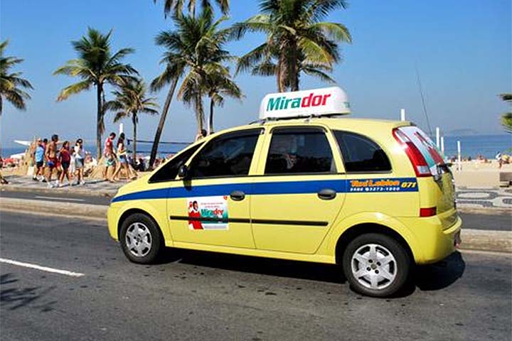 Táxi Rio - Publicidade