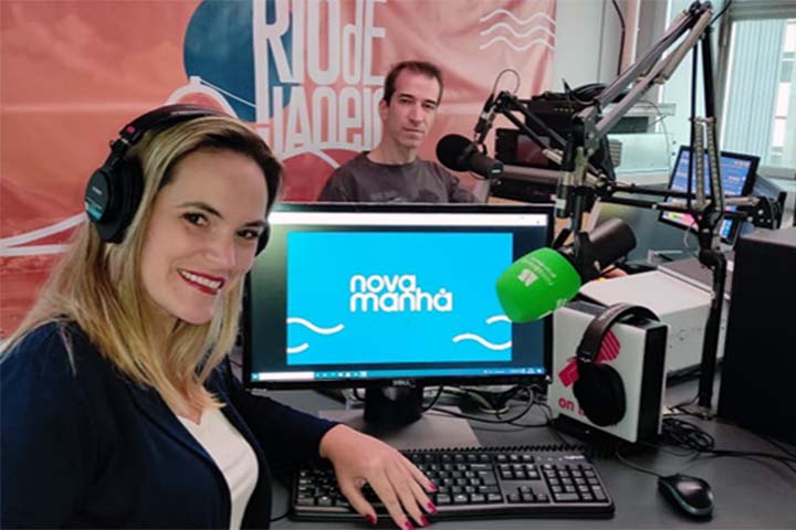 Camila Grecco e Zé Costa - NovaManhã FM