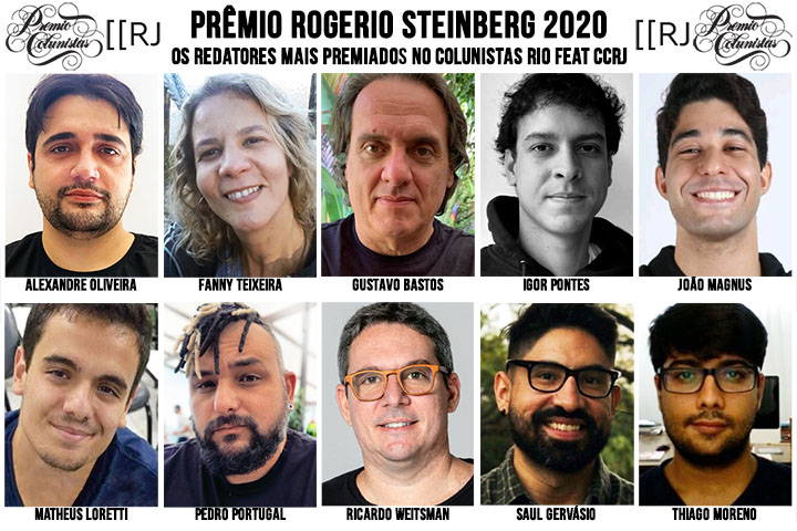 Prêmio Rogerio Steinberg 2020 - Os Redatores