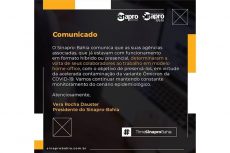 Sinapro Bahia - Comunicado