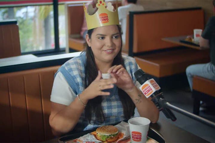 David para Burger King - Eleição